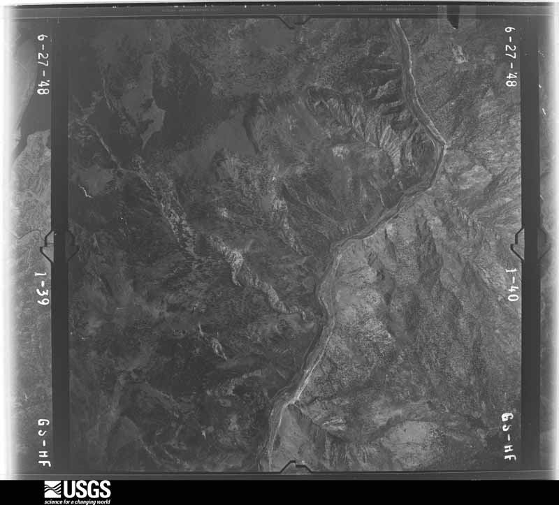 U.S. Geological Survey aerial photograph, 1948-06-01, scale 1:37400