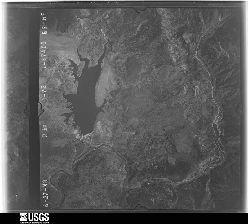 U.S. Geological Survey aerial photograph, 1948-06-01, scale 1:37400