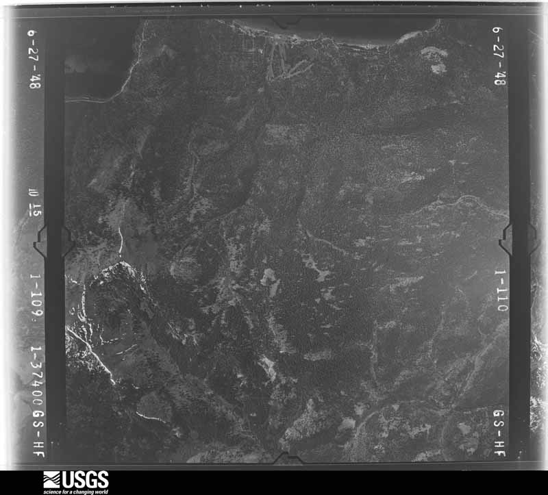 U.S. Geological Survey aerial photograph, 1948-06-01, scale 1:37400