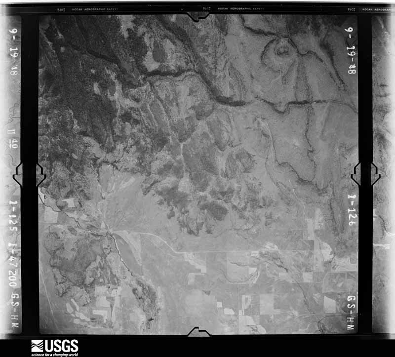 U.S. Geological Survey aerial photograph, 1948-09-20, scale 1:47200