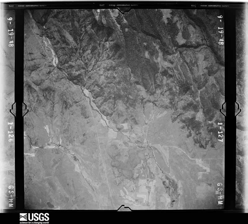 U.S. Geological Survey aerial photograph, 1948-09-20, scale 1:47200