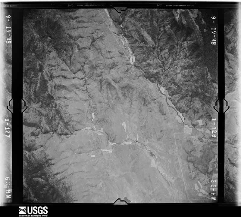 U.S. Geological Survey aerial photograph, 1948-09-20, scale 1:47200