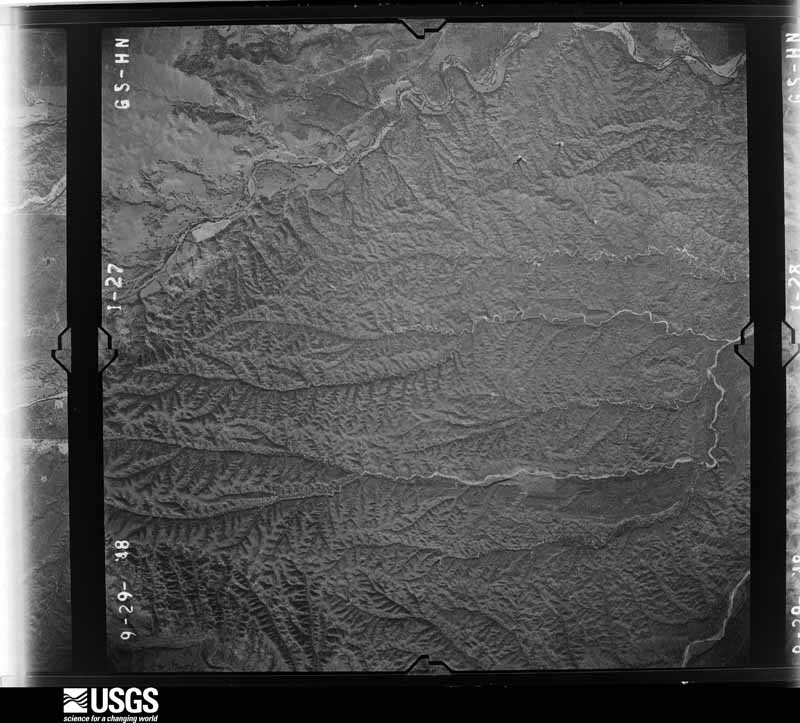 U.S. Geological Survey aerial photograph, 1948-09-29, scale 1:47200