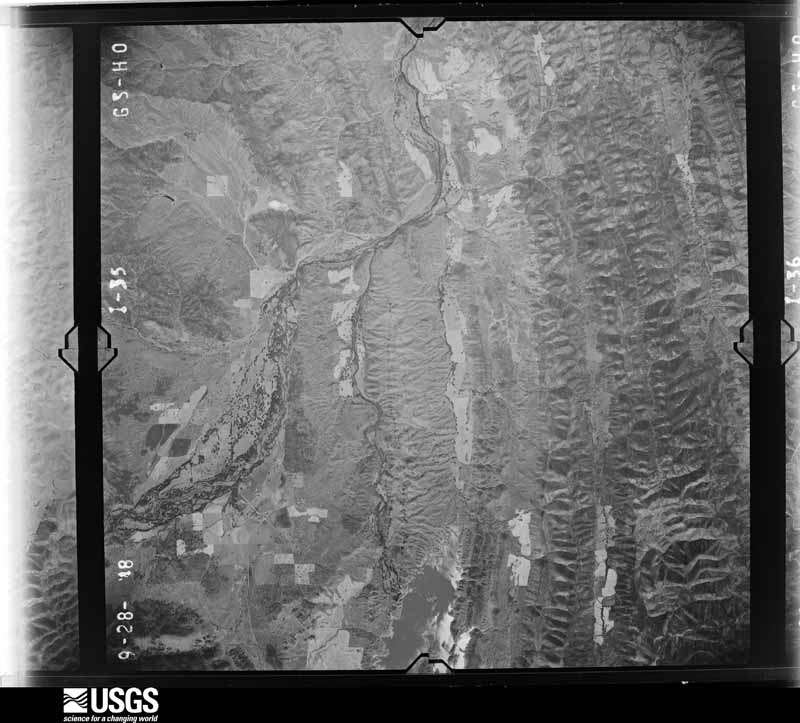 U.S. Geological Survey aerial photograph, 1948-09-28, scale 1:47200