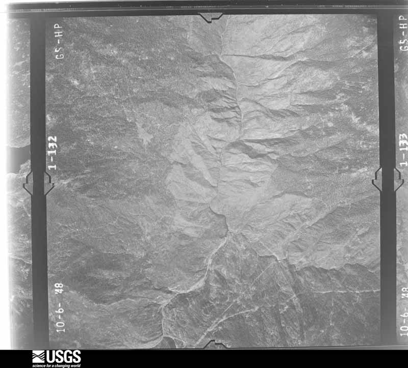 U.S. Geological Survey aerial photograph, 1948-10-01, scale 1:47200