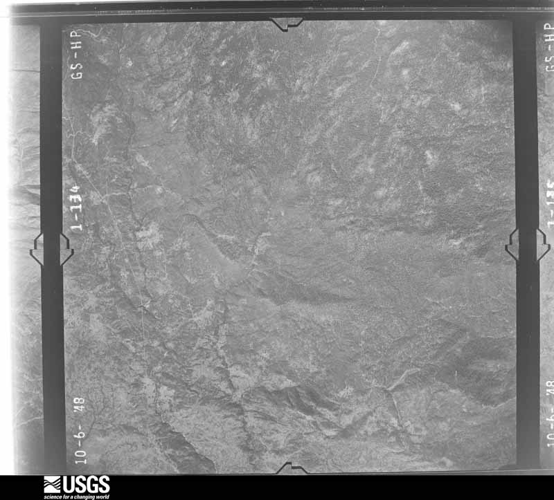 U.S. Geological Survey aerial photograph, 1948-10-01, scale 1:47200