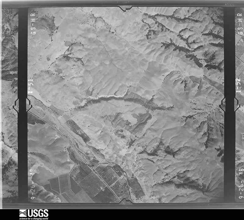 U.S. Geological Survey aerial photograph, 1948-09-26, scale 1:23600