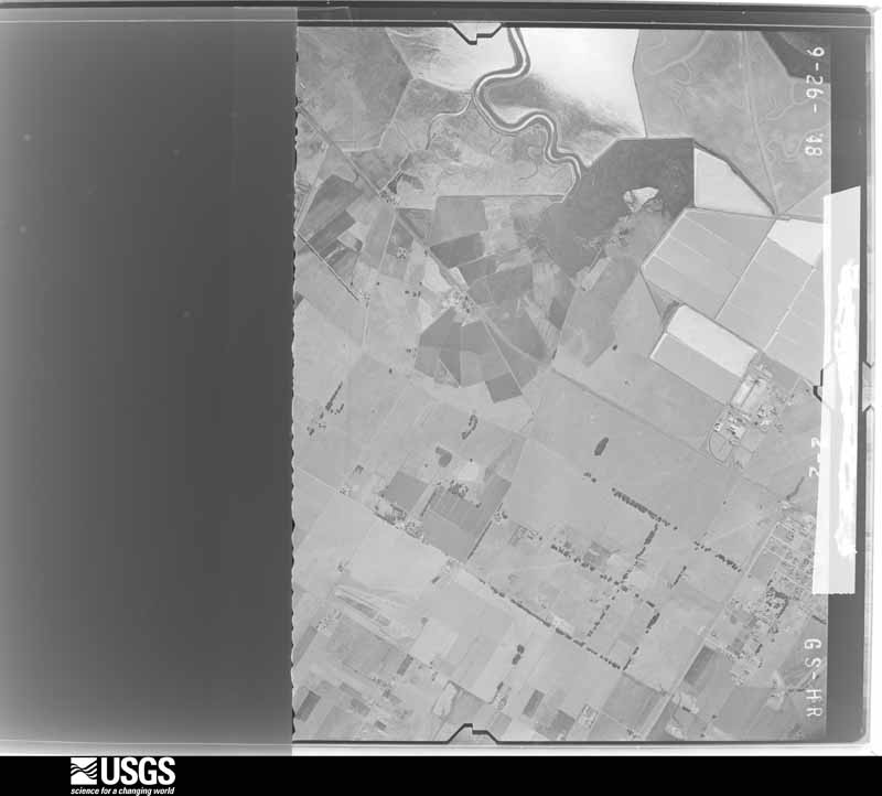 U.S. Geological Survey aerial photograph, 1948-09-26, scale 1:23600