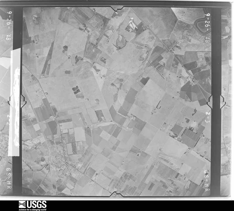 U.S. Geological Survey aerial photograph, 1948-09-26, scale 1:23600