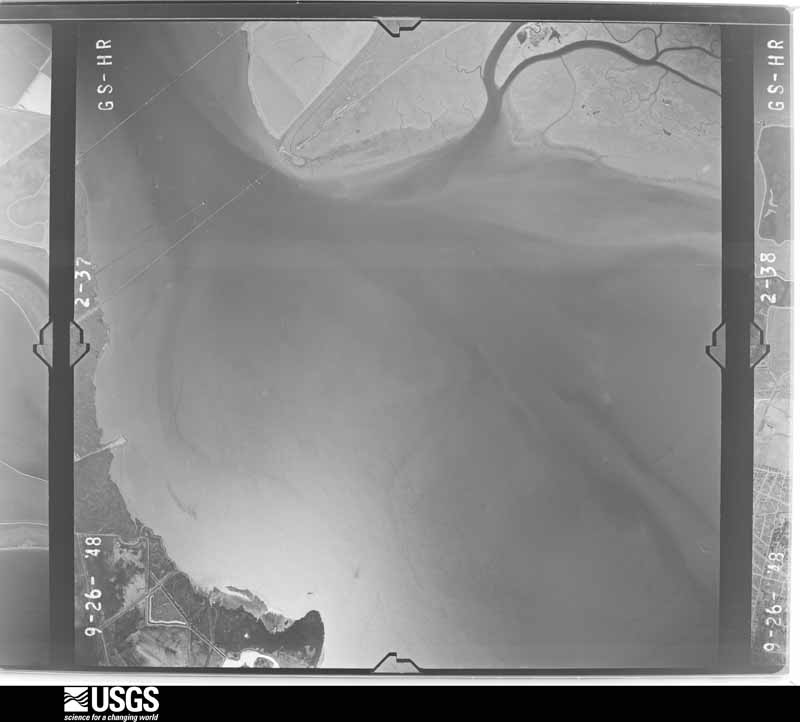 U.S. Geological Survey aerial photograph, 1948-09-26, scale 1:23600