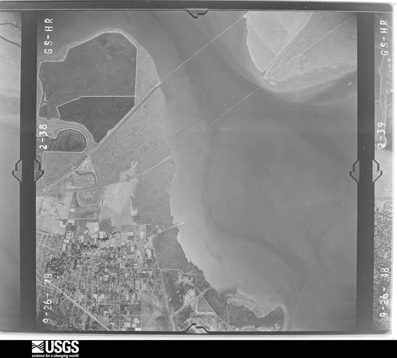 U.S. Geological Survey aerial photograph, 1948-09-26, scale 1:23600