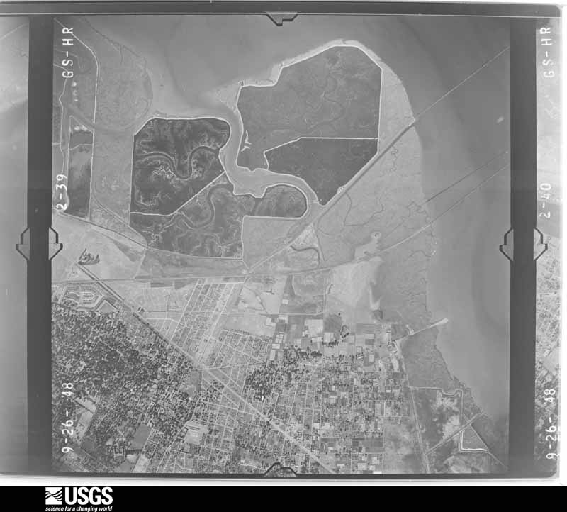 U.S. Geological Survey aerial photograph, 1948-09-26, scale 1:23600