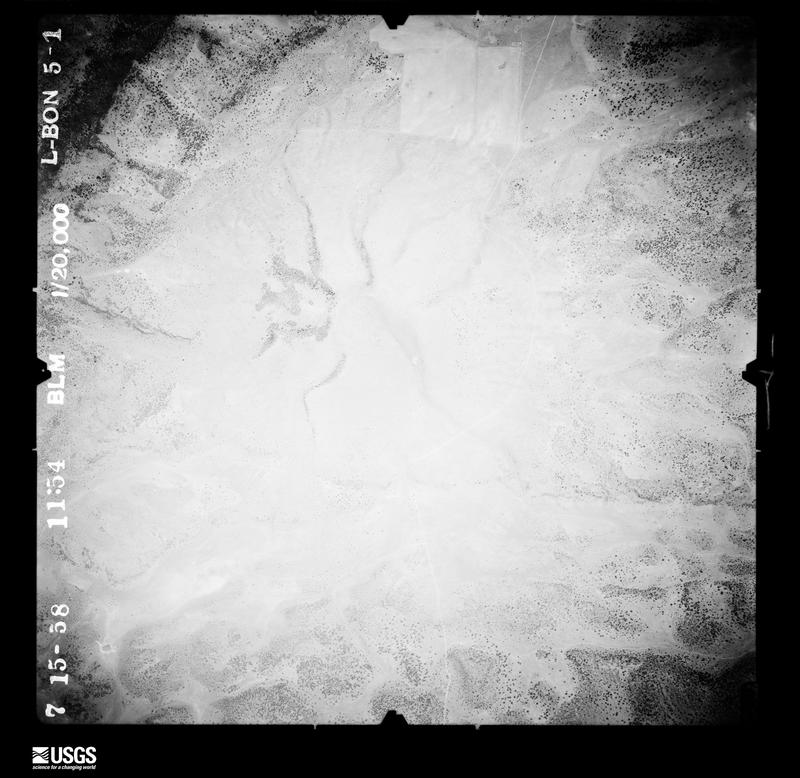 U.S. Geological Survey aerial photograph, 1958-07-15, scale 1:20000