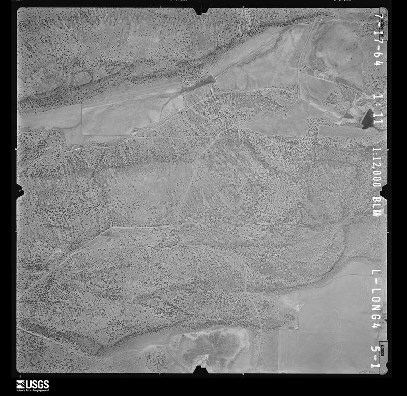 U.S. Geological Survey aerial photograph, 1964-07-17, scale 1:12000