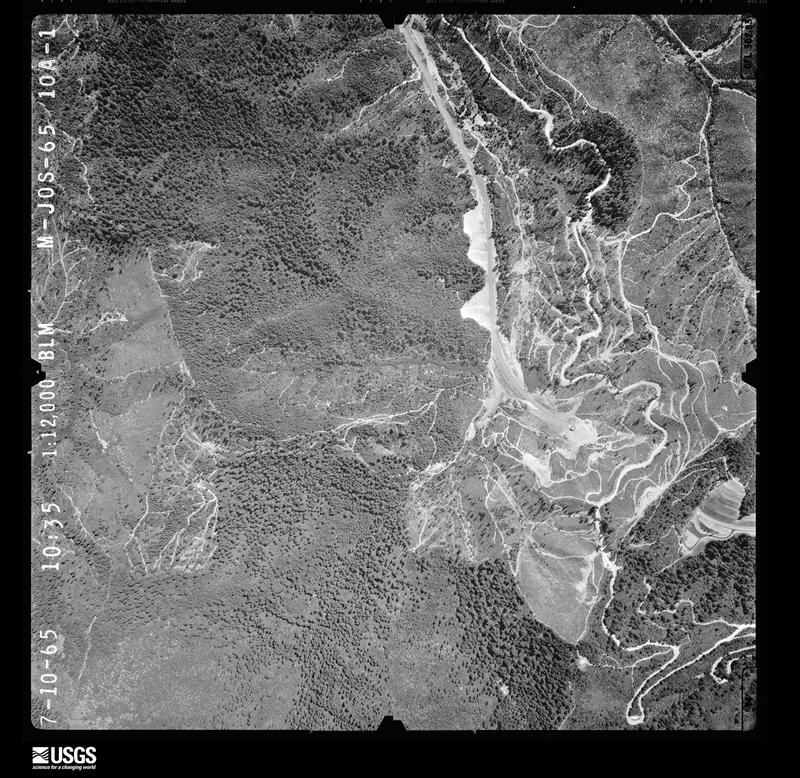 U.S. Geological Survey aerial photograph, 1965-07-10, scale 1:12000