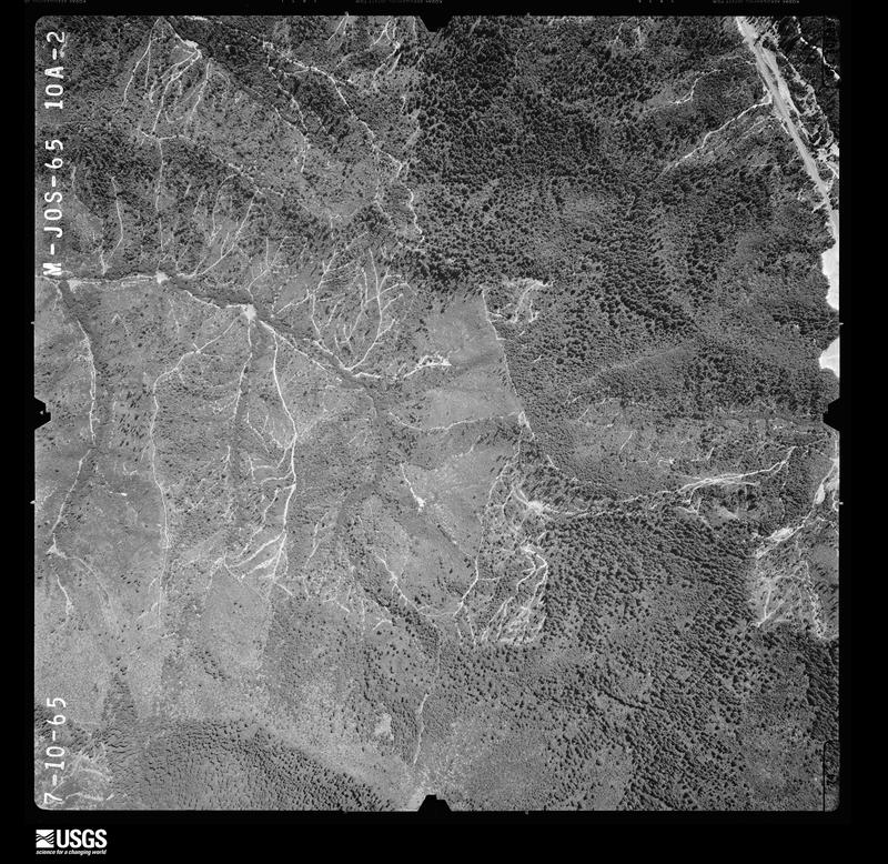 U.S. Geological Survey aerial photograph, 1965-07-10, scale 1:12000