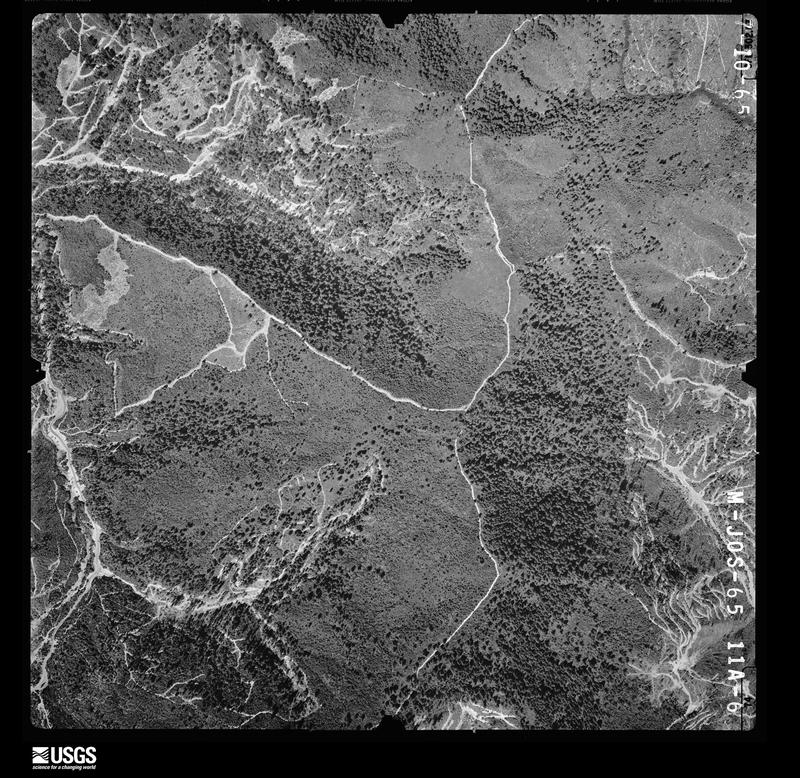 U.S. Geological Survey aerial photograph, 1965-07-10, scale 1:12000