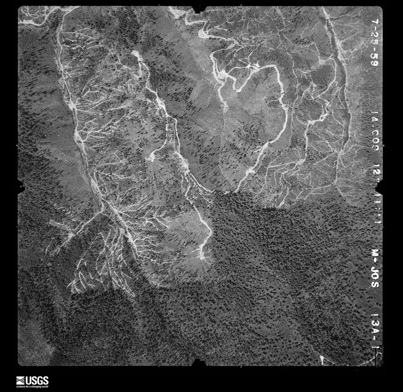 U.S. Geological Survey aerial photograph, 1959-07-25, scale 1:12000