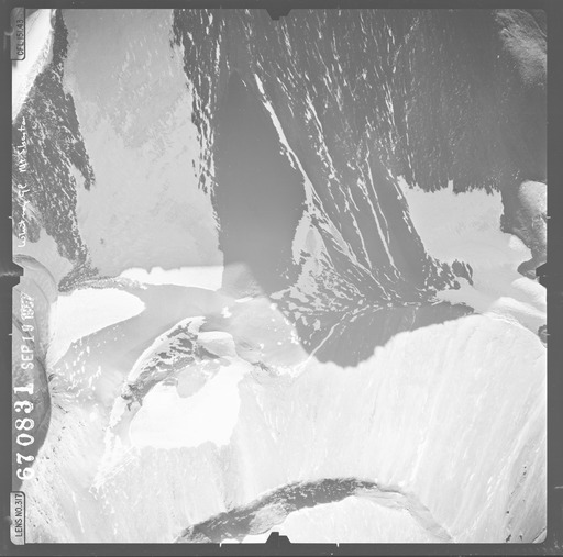 U.S. Geological Survey aerial photograph, 1967-09-19, scale 1:8000