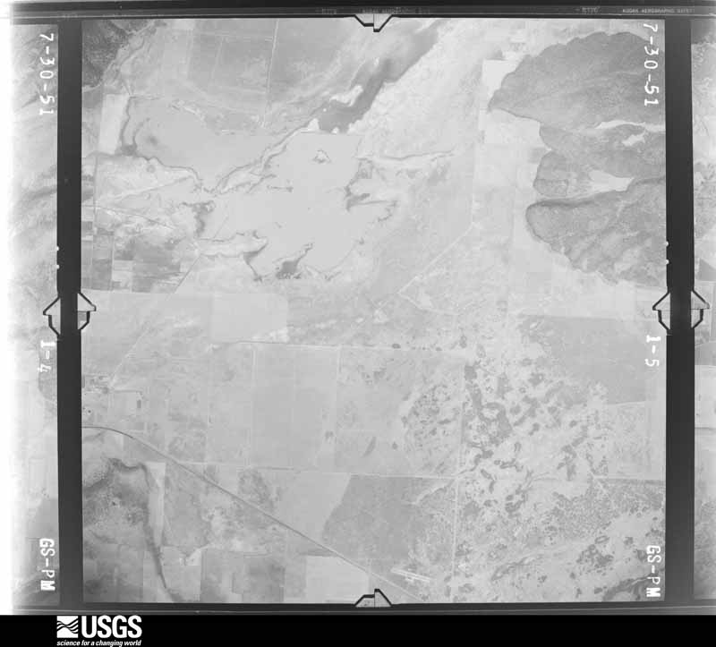 U.S. Geological Survey aerial photograph, 1951-07-01, scale 1:47200