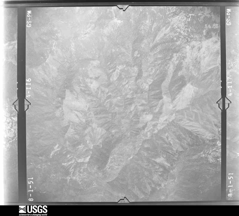 U.S. Geological Survey aerial photograph, 1951-07-01, scale 1:47200