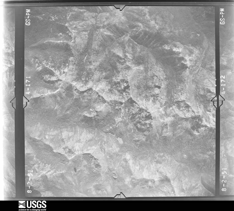 U.S. Geological Survey aerial photograph, 1951-07-01, scale 1:47200