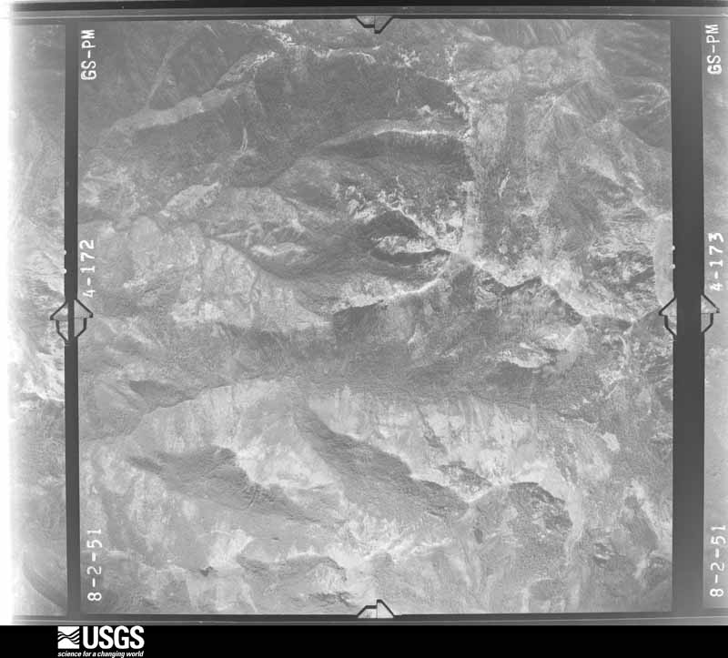 U.S. Geological Survey aerial photograph, 1951-07-01, scale 1:47200