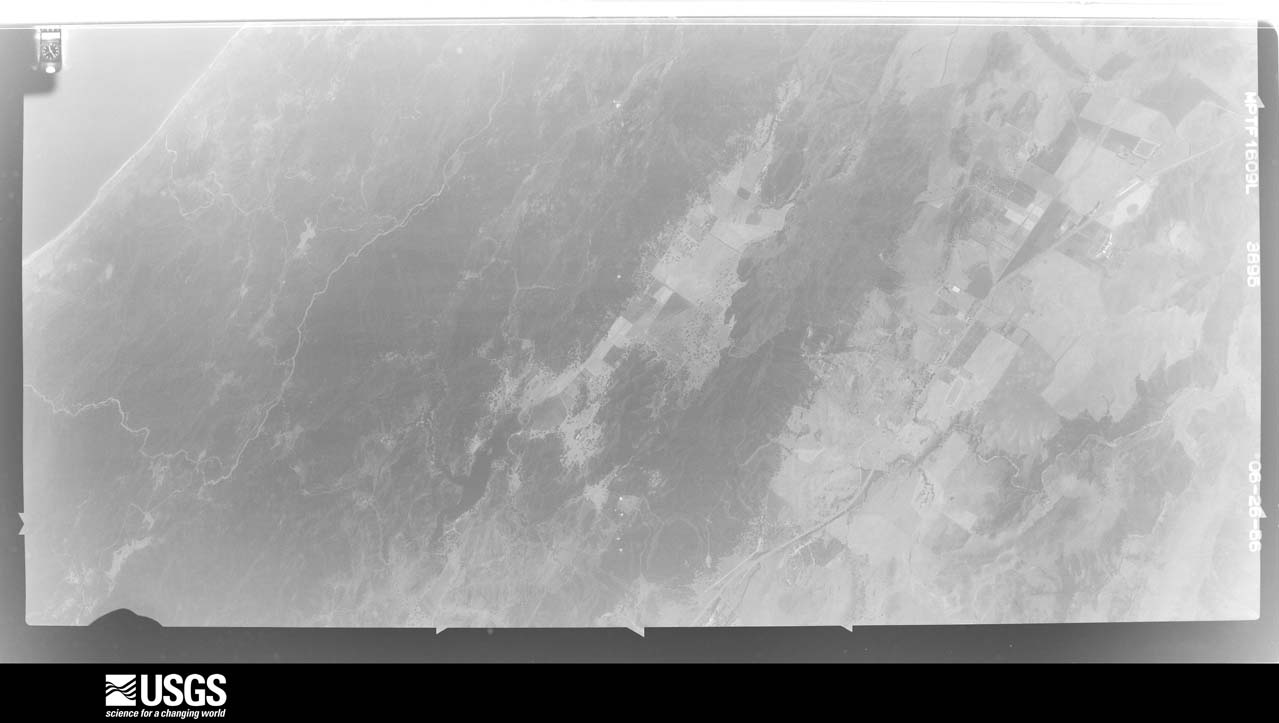U.S. Geological Survey aerial photograph, 1956-06-26, scale 1:21660