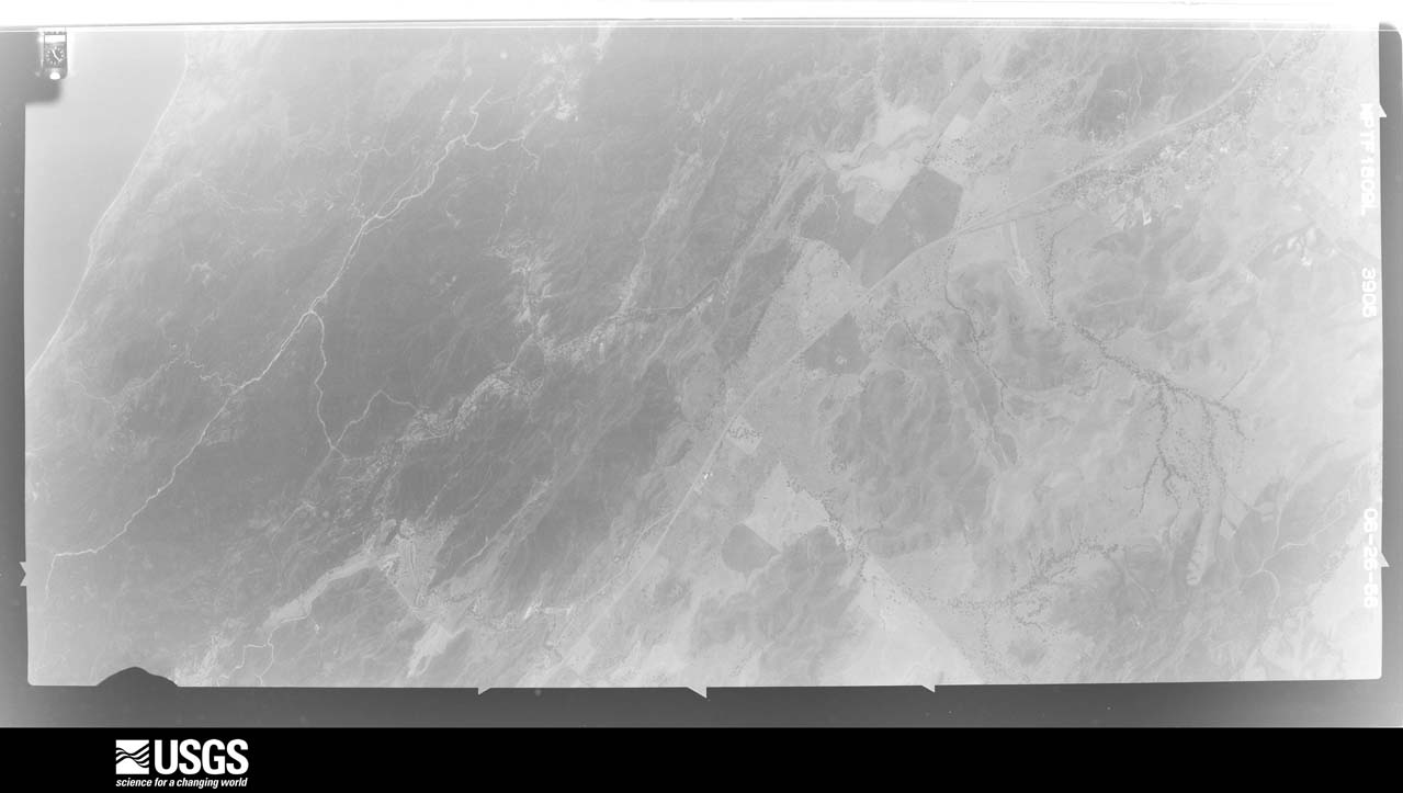 U.S. Geological Survey aerial photograph, 1956-06-26, scale 1:21660