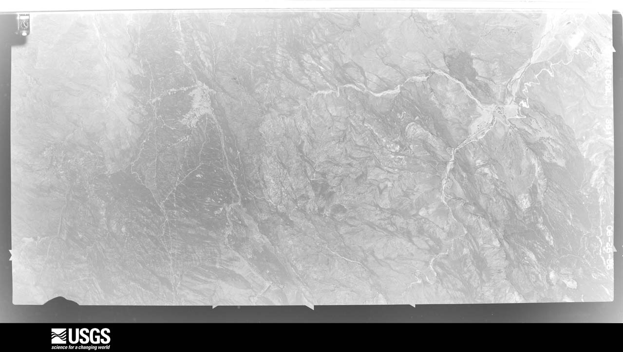 U.S. Geological Survey aerial photograph, 1956-06-26, scale 1:21660