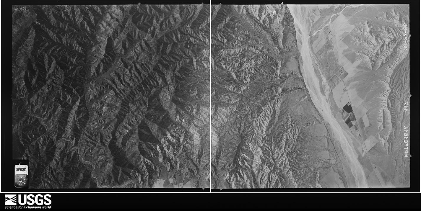 U.S. Geological Survey aerial photograph, 1956-06-27, scale 1:34000