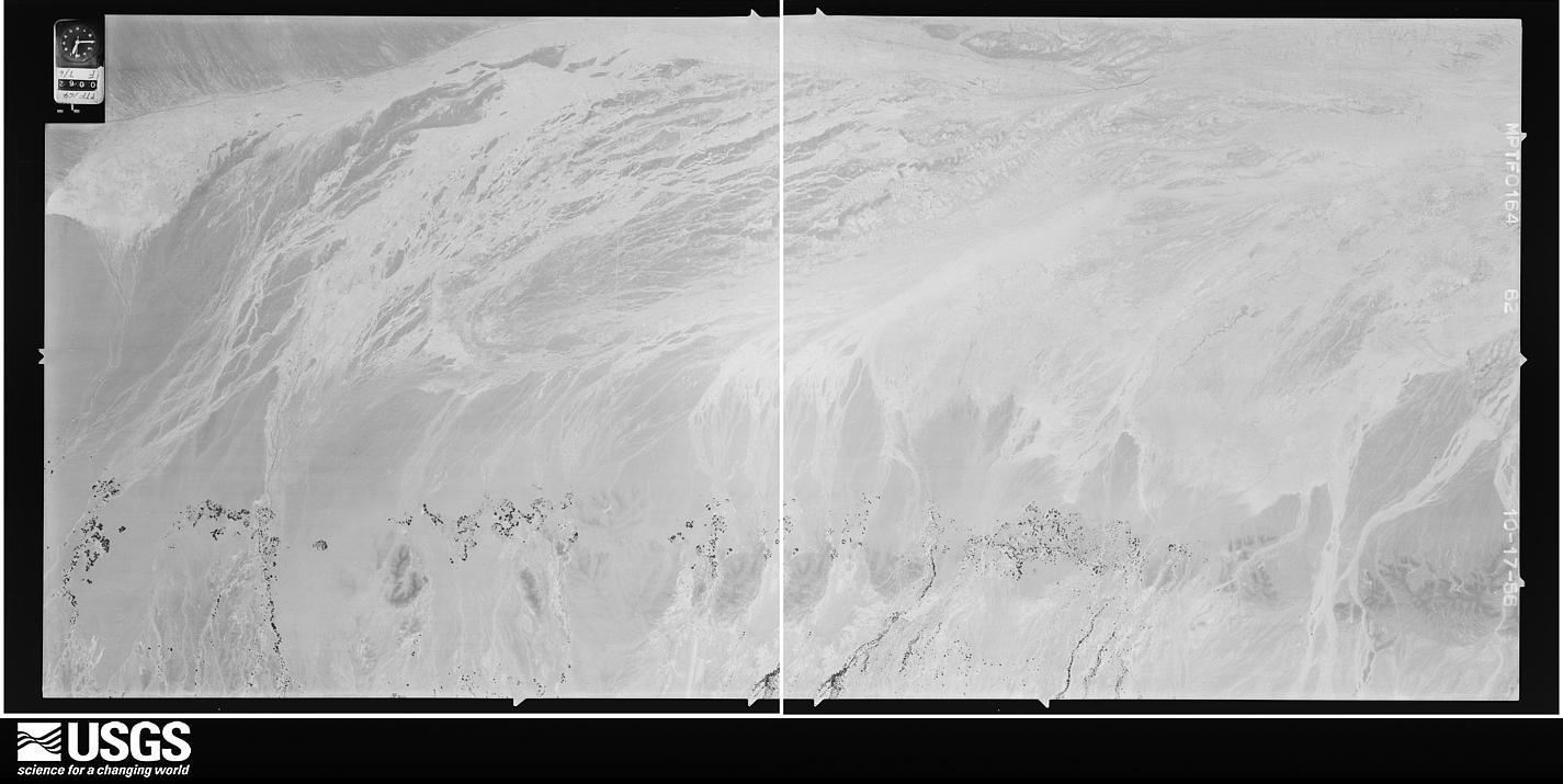 U.S. Geological Survey aerial photograph, 1956-10-17, scale 1:32500