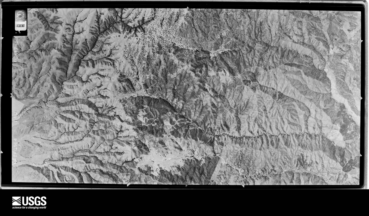 U.S. Geological Survey aerial photograph, 1956-10-17, scale 1:32500