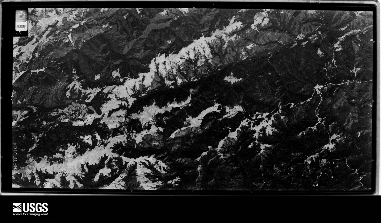 U.S. Geological Survey aerial photograph, 1956-10-17, scale 1:32500