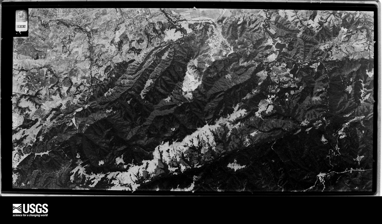 U.S. Geological Survey aerial photograph, 1956-10-17, scale 1:32500