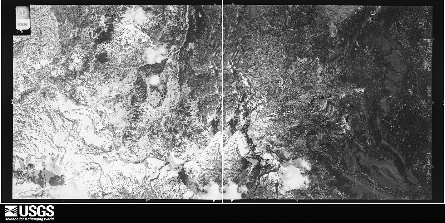 U.S. Geological Survey aerial photograph, 1956-10-17, scale 1:32500