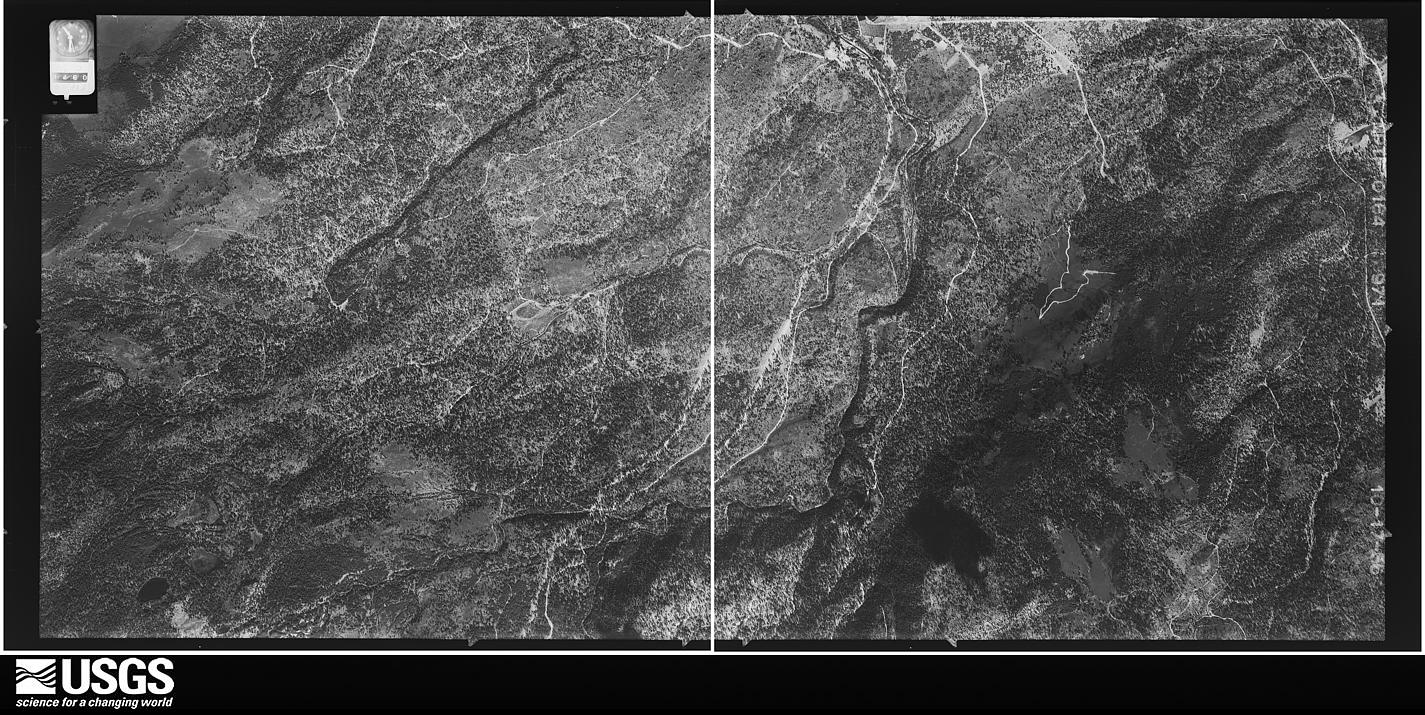 U.S. Geological Survey aerial photograph, 1956-10-17, scale 1:32500
