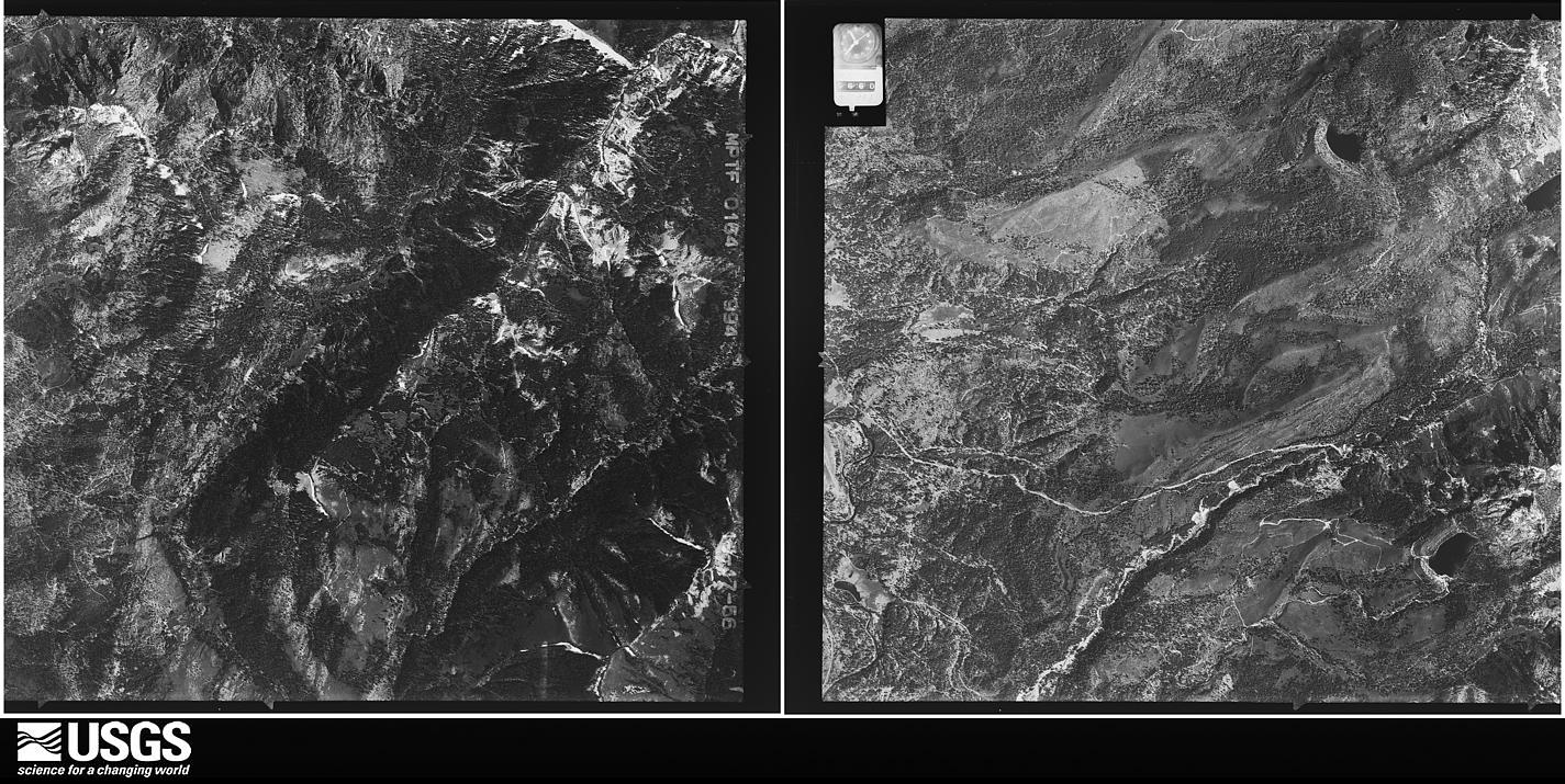 U.S. Geological Survey aerial photograph, 1956-10-17, scale 1:32500