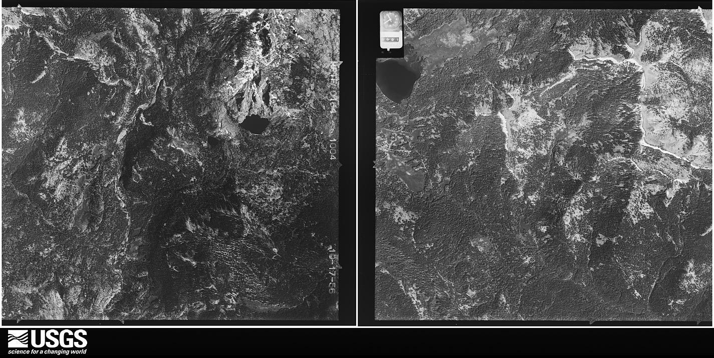 U.S. Geological Survey aerial photograph, 1956-10-17, scale 1:32500