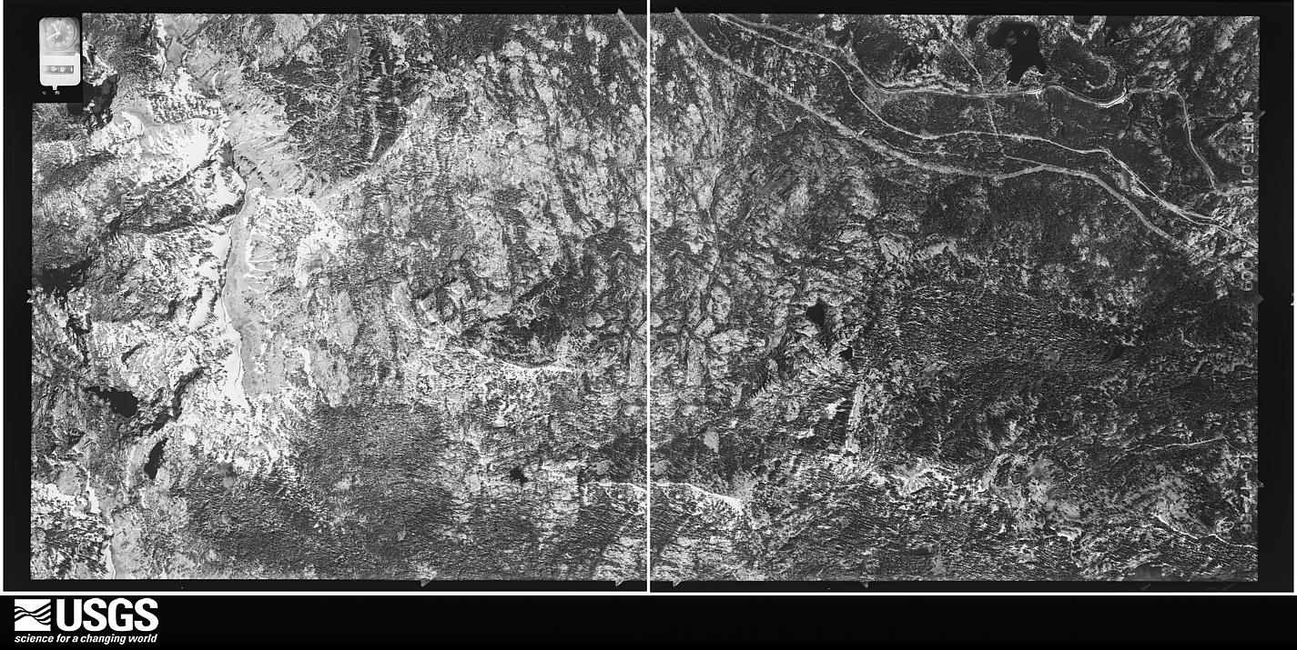 U.S. Geological Survey aerial photograph, 1956-10-17, scale 1:32500