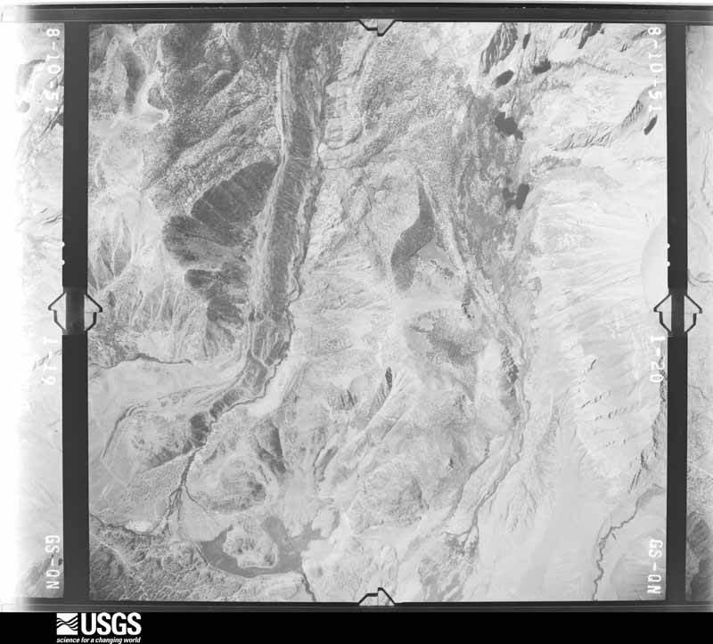 U.S. Geological Survey aerial photograph, 1951-08-01, scale 1:47200