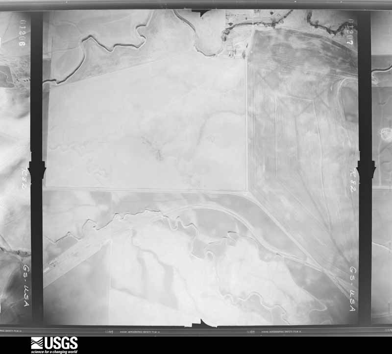 U.S. Geological Survey aerial photograph, 1956-11-29, scale 1:8000