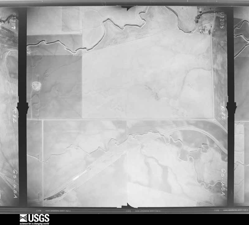 U.S. Geological Survey aerial photograph, 1956-11-29, scale 1:8000