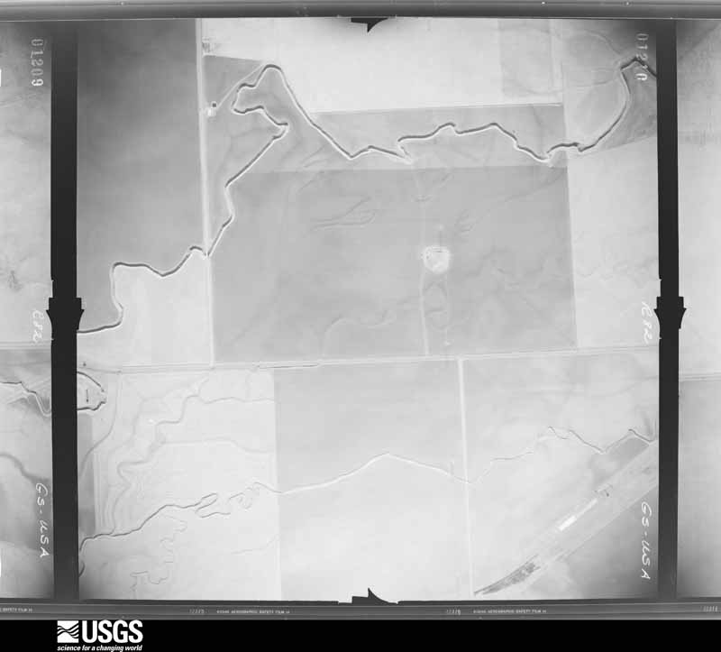U.S. Geological Survey aerial photograph, 1956-11-29, scale 1:8000