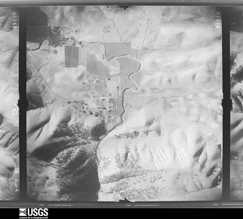 U.S. Geological Survey aerial photograph, 1956-11-29, scale 1:8000