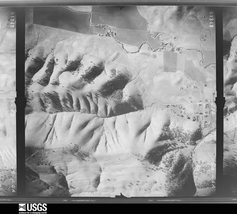 U.S. Geological Survey aerial photograph, 1956-11-29, scale 1:8000