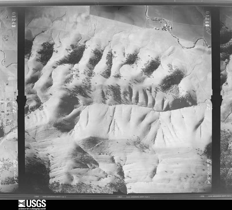 U.S. Geological Survey aerial photograph, 1956-11-29, scale 1:8000