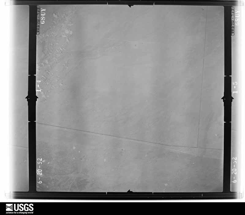 U.S. Geological Survey aerial photograph, 1952-06-01, scale 1:23600