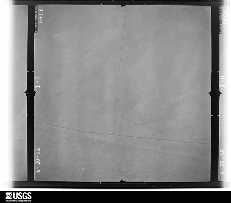 U.S. Geological Survey aerial photograph, 1952-06-01, scale 1:23600