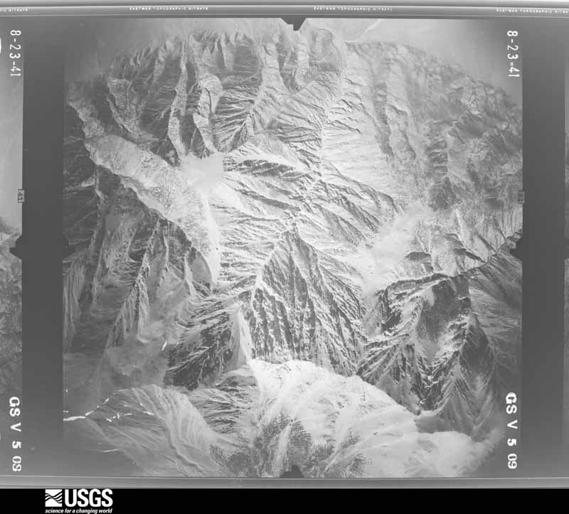 U.S. Geological Survey aerial photograph, 1941-08-23, scale 1:32000